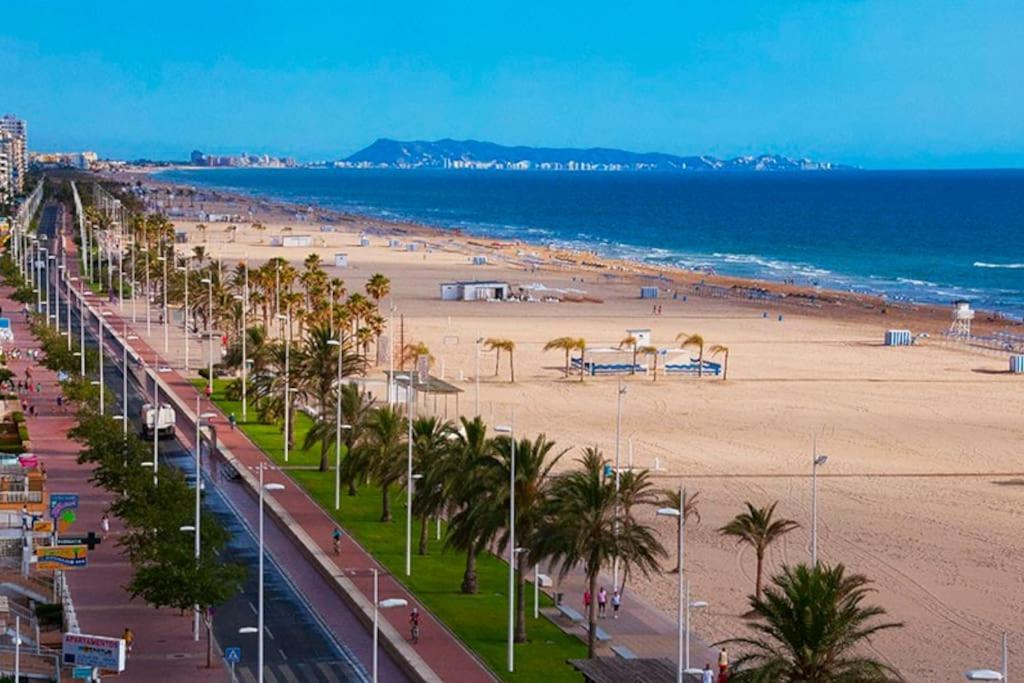 Estilosa Casa En Playa De Gandia Buitenkant foto